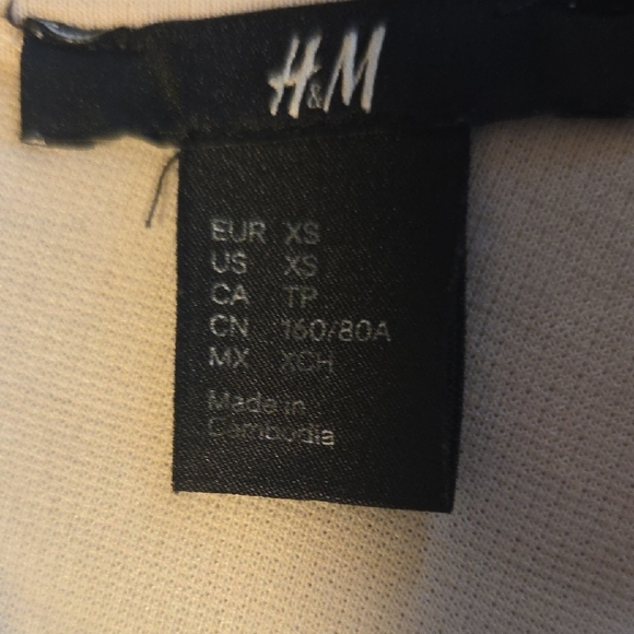 H&M Cream Sleeveless Midi Dress - Picture 4 of 6